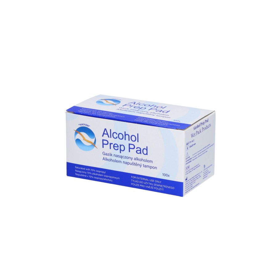 Spirta salvetes N100, 70% izopropilspirts, sterilas