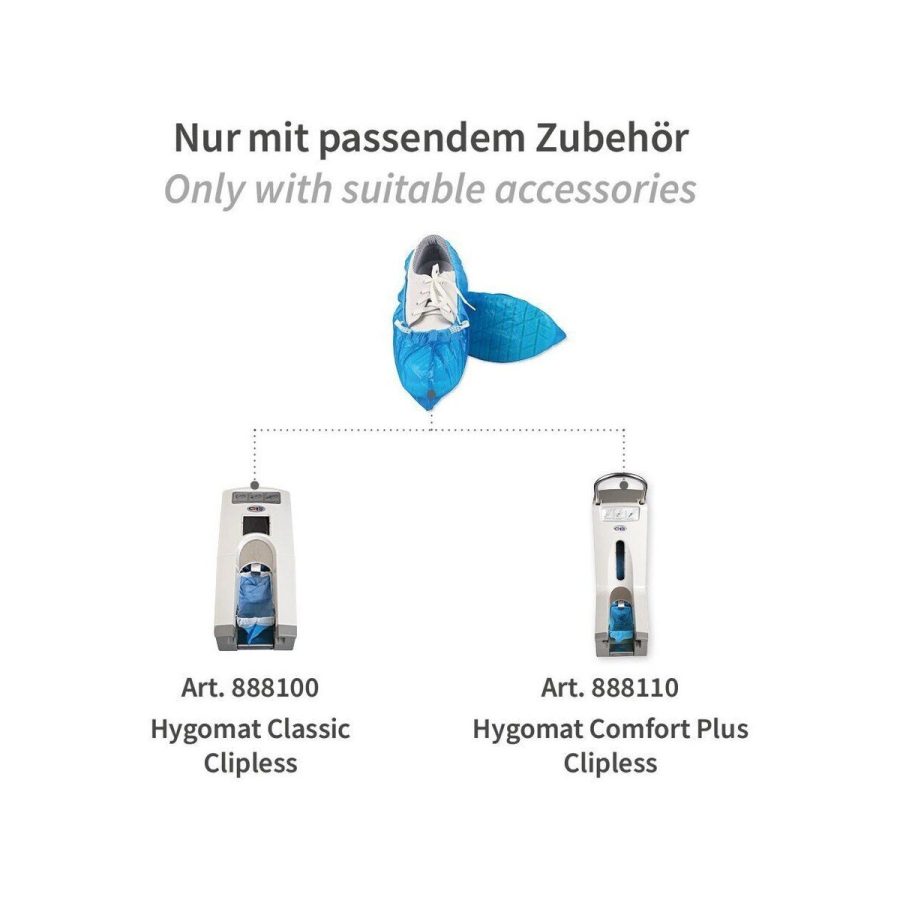 Apavu pārvalki Hygomat Clipless CPE, zili Apavu pārvalki Hygomat Clipless CPE, zili