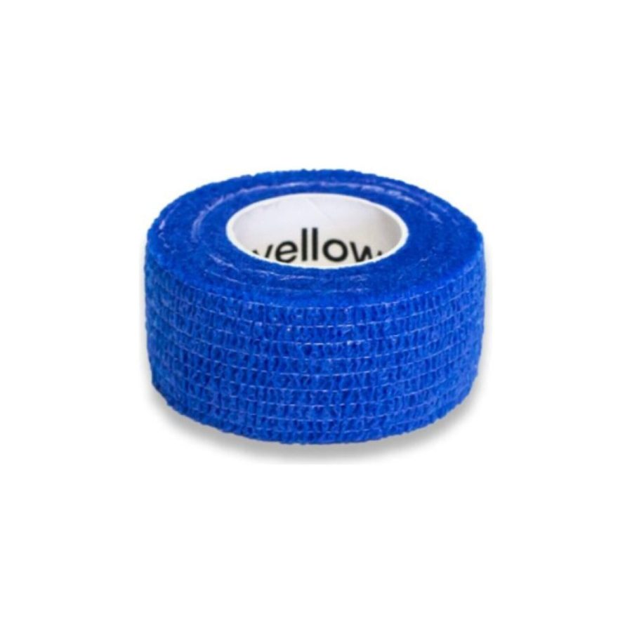 Elastīgā saite yellowBAND, pašpielīpošs pārsējs, zils, 2,5 cm × 4,5 m Elastīgā saite yellowBAND, pašpielīpošs pārsējs, zils, 2,5 cm × 4,5 m