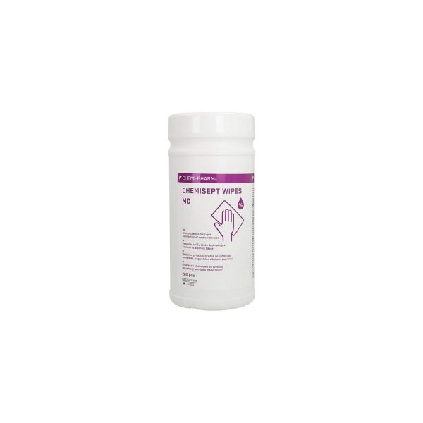 CHEMISEPT WIPES MD — dezinfekcijas salvetes virsmu ātrai dezinfekcijai N200