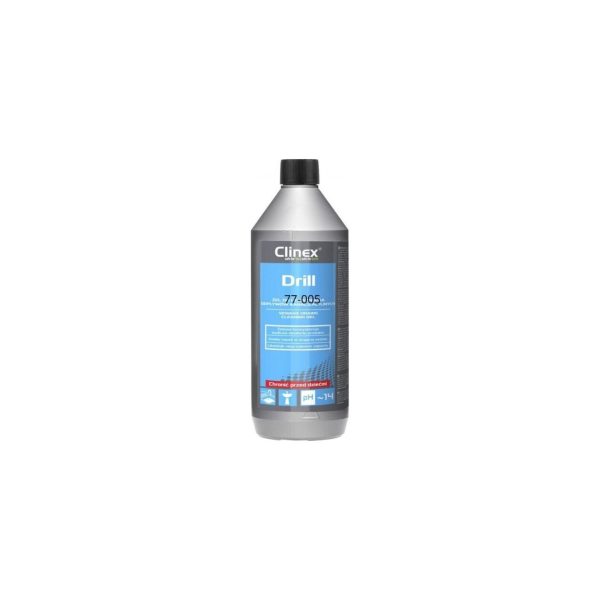 Kanalizācijas cauruļu tīrīšanas gēls CLINEX DRILL 1000 ml