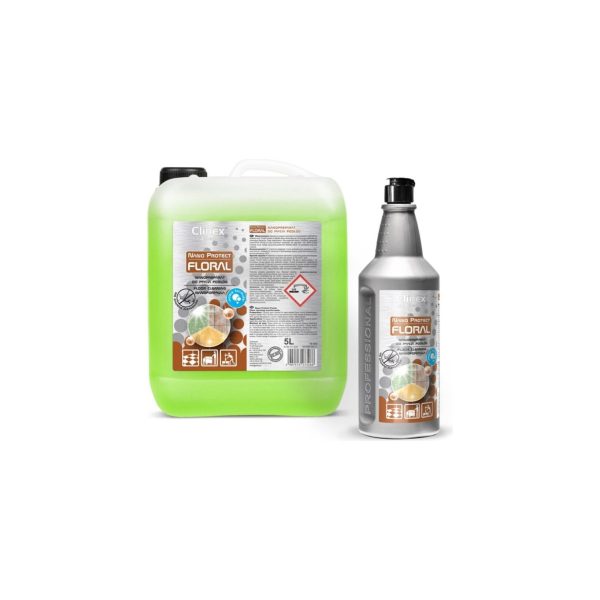 CLINEX NANO PROTECT FLORAL Universāls mazgāšanas līdzeklis nano daļiņas saturošs