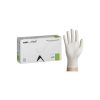 easyCARE nitrile flex BALTI elastīgie nitrila diagnostikas cimdi bez pūdera (100 gab.)