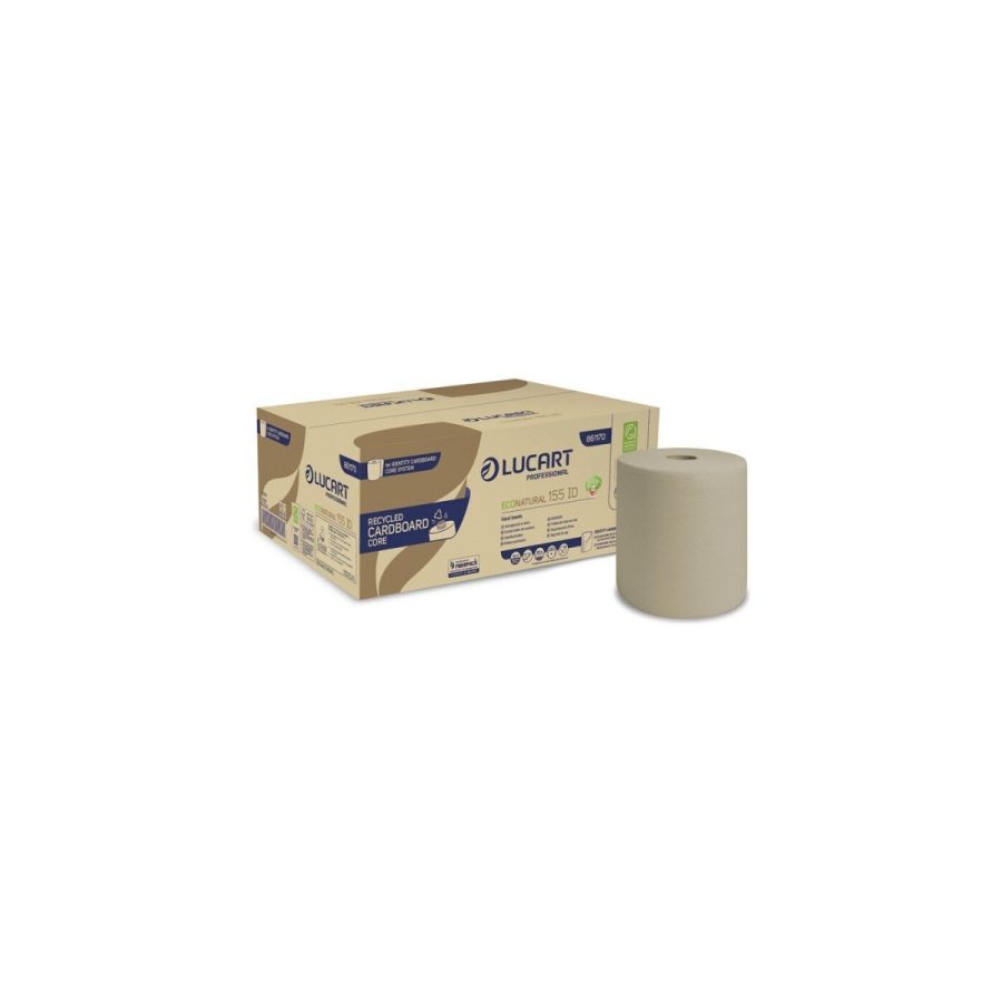 ECONATURAL 155 ID Cardboard Core — papīra roku dvieļi rullī IDENTITY AUTOCUT turētājiem ECONATURAL 155 ID Cardboard Core — papīra roku dvieļi rullī IDENTITY AUTOCUT turētājiem