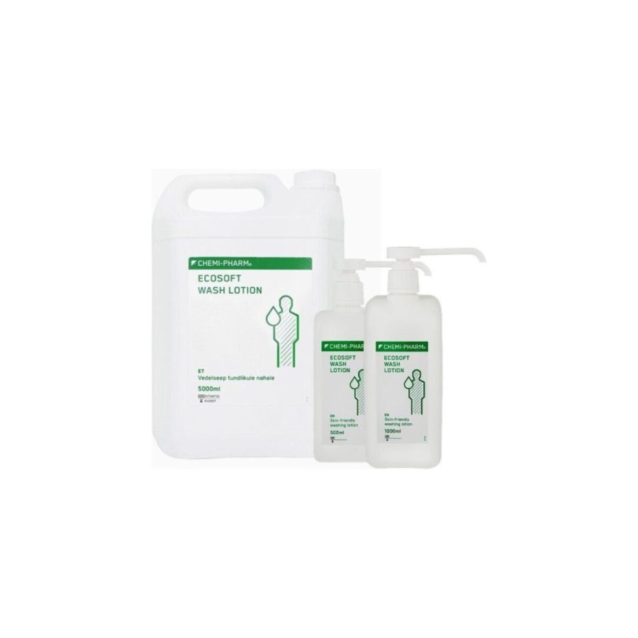 ECOSOFT WASH LOTION Sensitive — maigas šķidrās ziepes jutīgai ādai ECOSOFT WASH LOTION Sensitive — maigas šķidrās ziepes jutīgai ādai