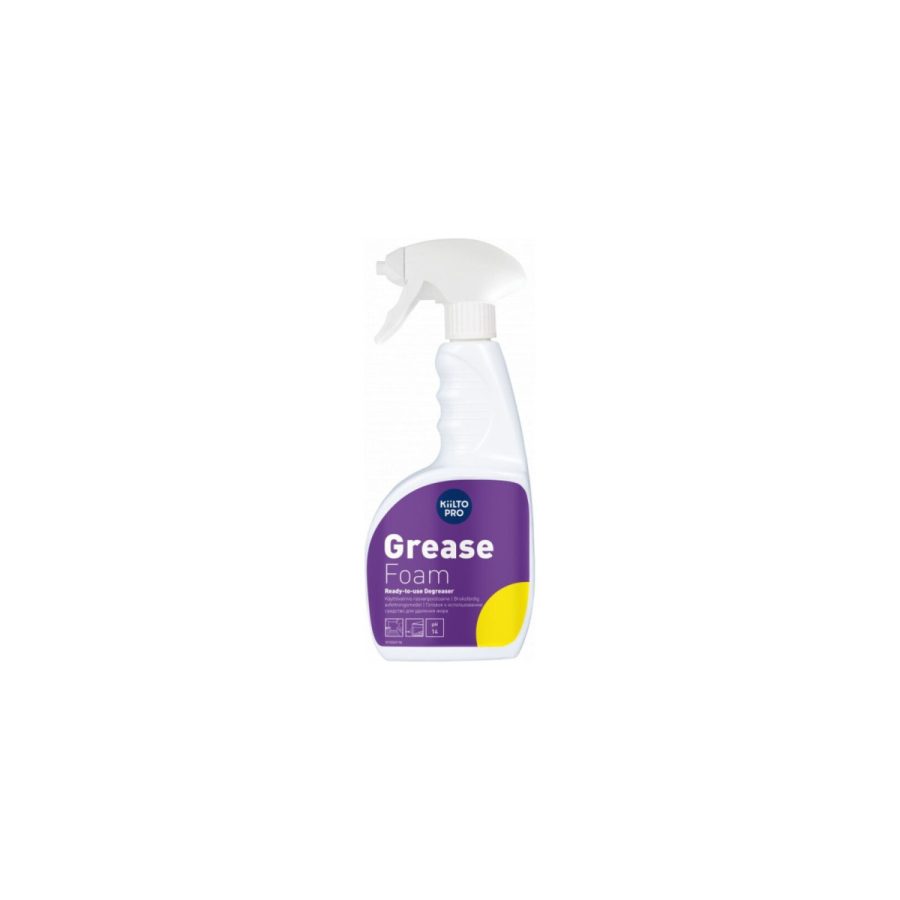 Manuālai tauku un piedegušu netīrumu likvidēšanai. “Kiilto Grease Foam” 750 ml