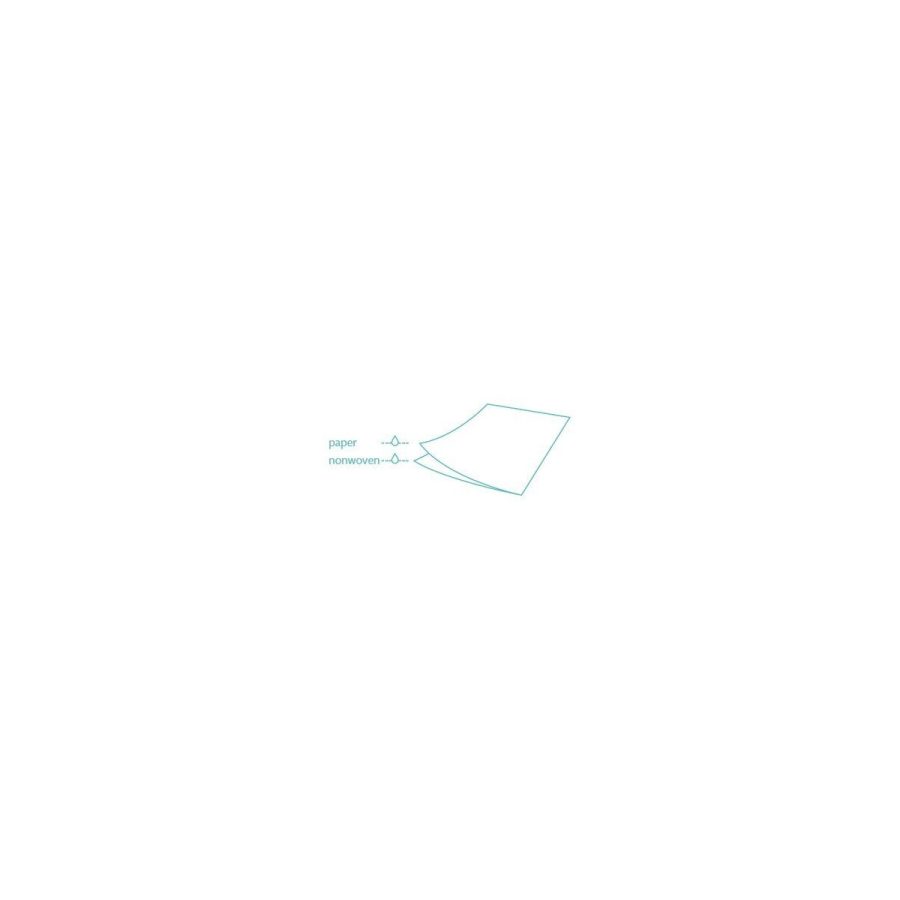 Flizelīna higiēnas pārklājs rullī, 60 cm × 50 m Flizelīna higiēnas pārklājs rullī, 60 cm × 50 m