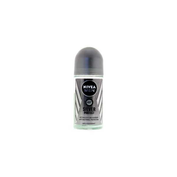 NIVEA MEN Silver Protect rullīša antiperspirants, 50 ml