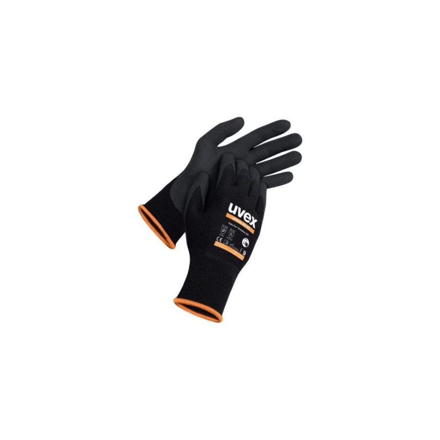 Uvex athletic lite xt montāžas cimdi melni Uvex athletic lite xt montāžas cimdi melni